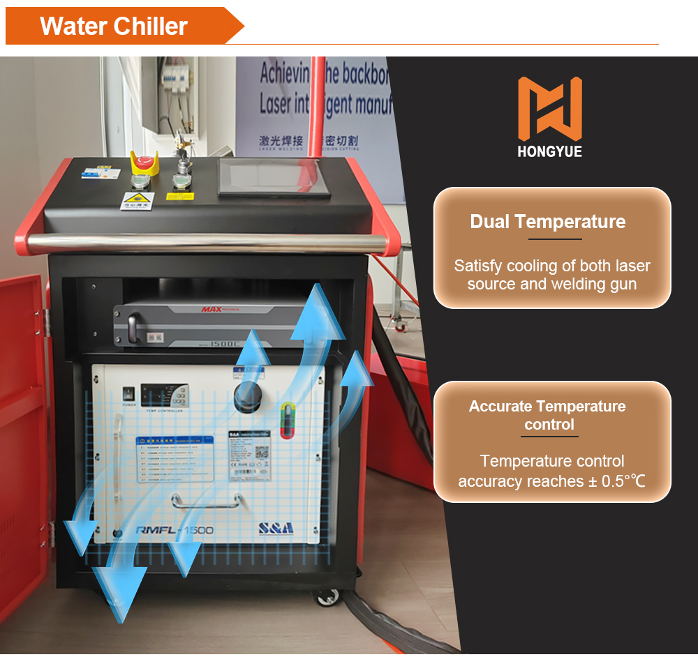 4 in 1 laser welding machine, welding carbon steel, stainless steel, aluminum alloy