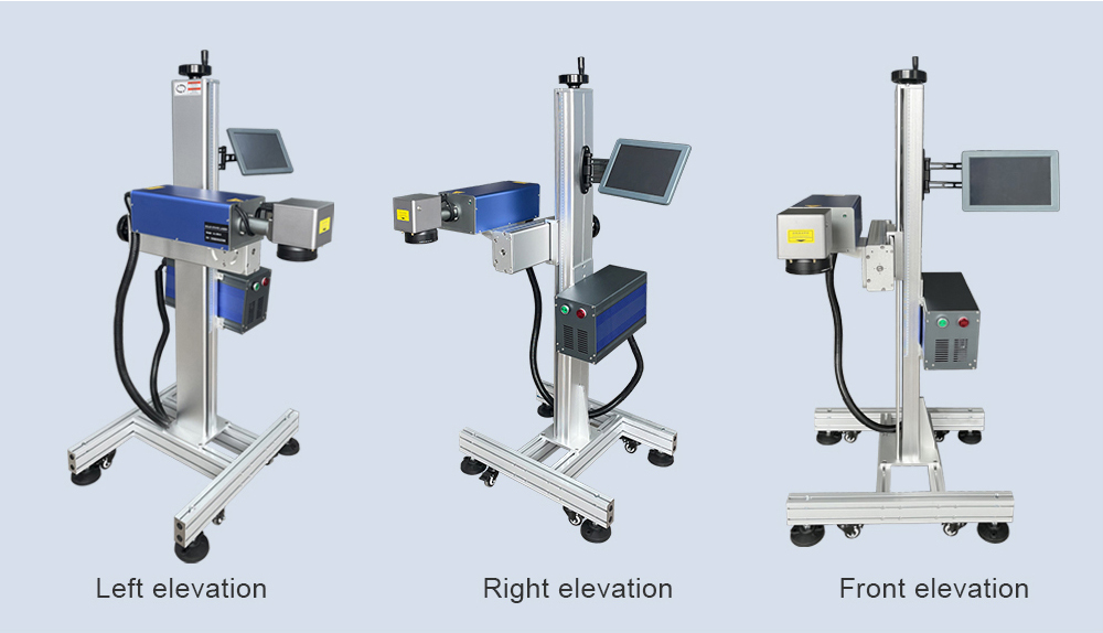 UV flying laser marking machine