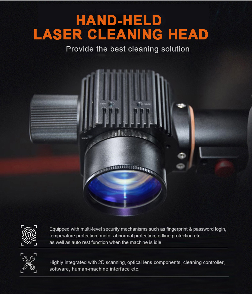 Pulse laser cleaning machine