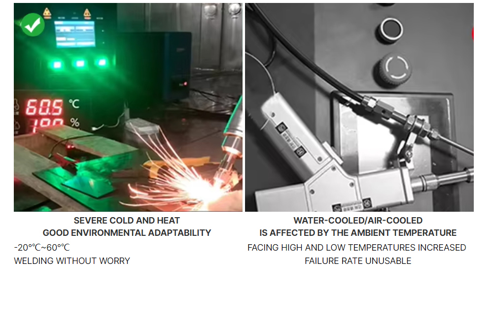Refrigerant laser welding machine