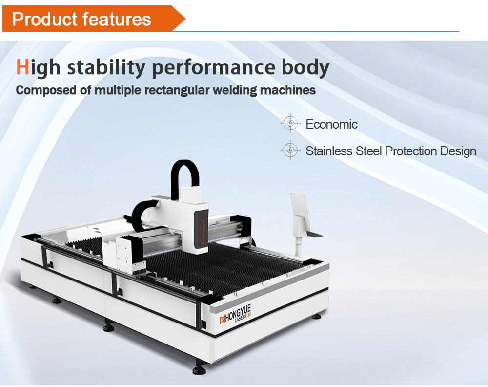 Single Platform Fiber Laser Cutting Machine 