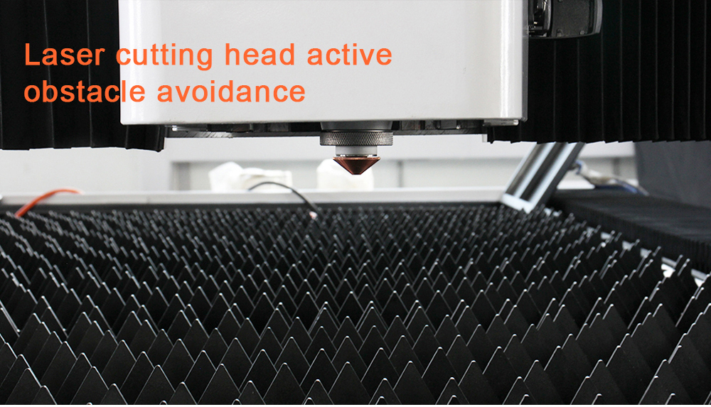 Single platform laser cutting machine