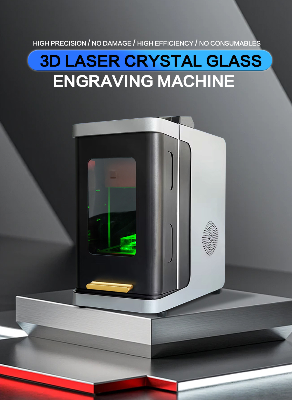 3D glass laser engraving machine