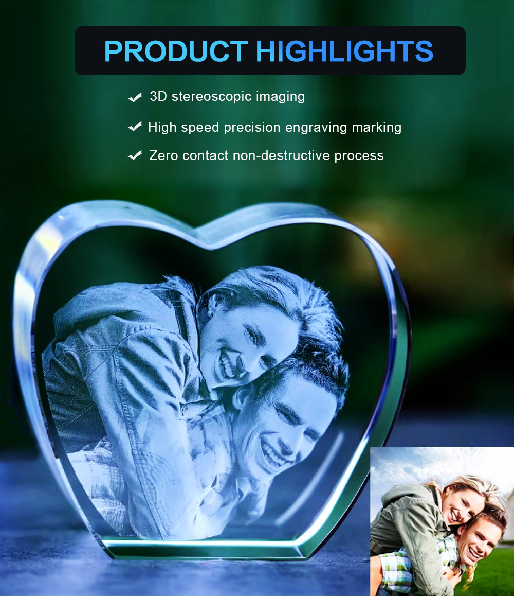 3D glass laser engraving machine